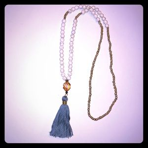 Tassel necklace
